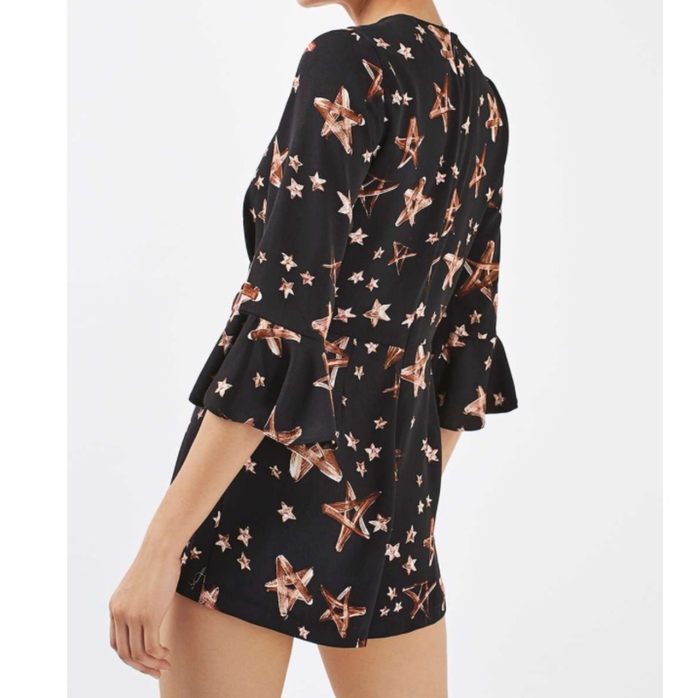 🇺🇸 Topshop Star Print Romper